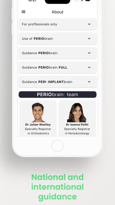 Perio Brain应用截图