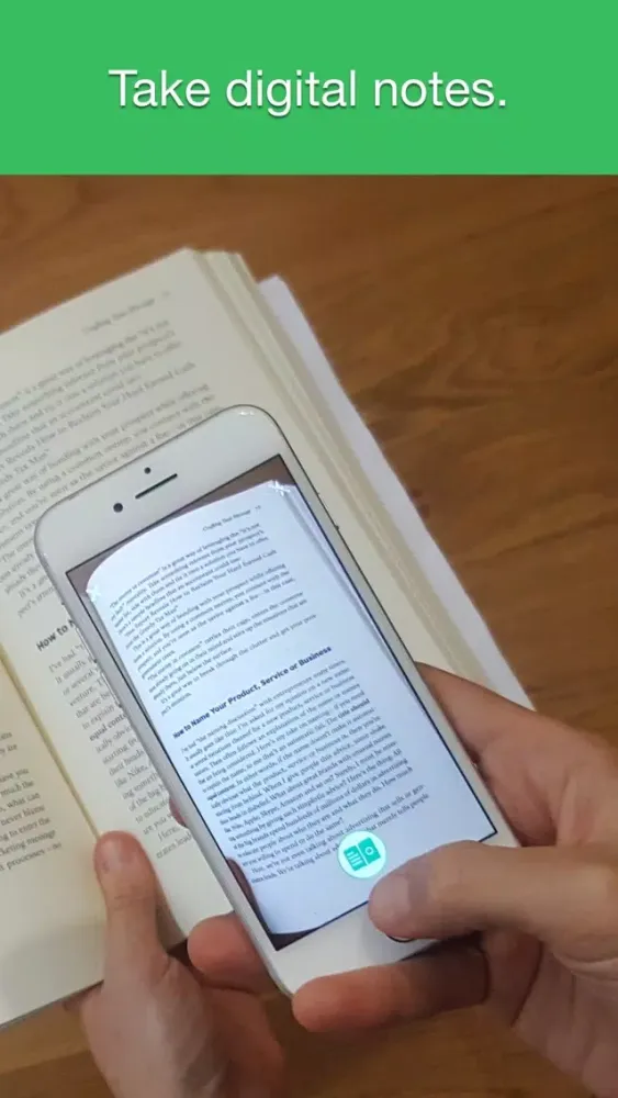 Capturas de tela do Key Passages: note taking
