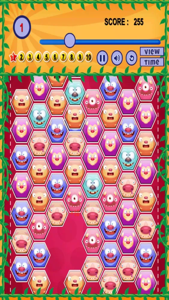 A Fun Monster Match Game - Scary Galaxy of Fluffy Puzzle Pets Screenshots