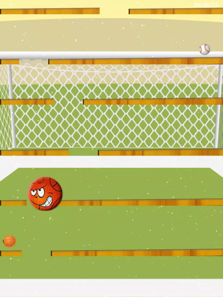 Tangkapan skrin Game Balls Falling Blast - Extreme Platform Rolling Down Challenge iPad 