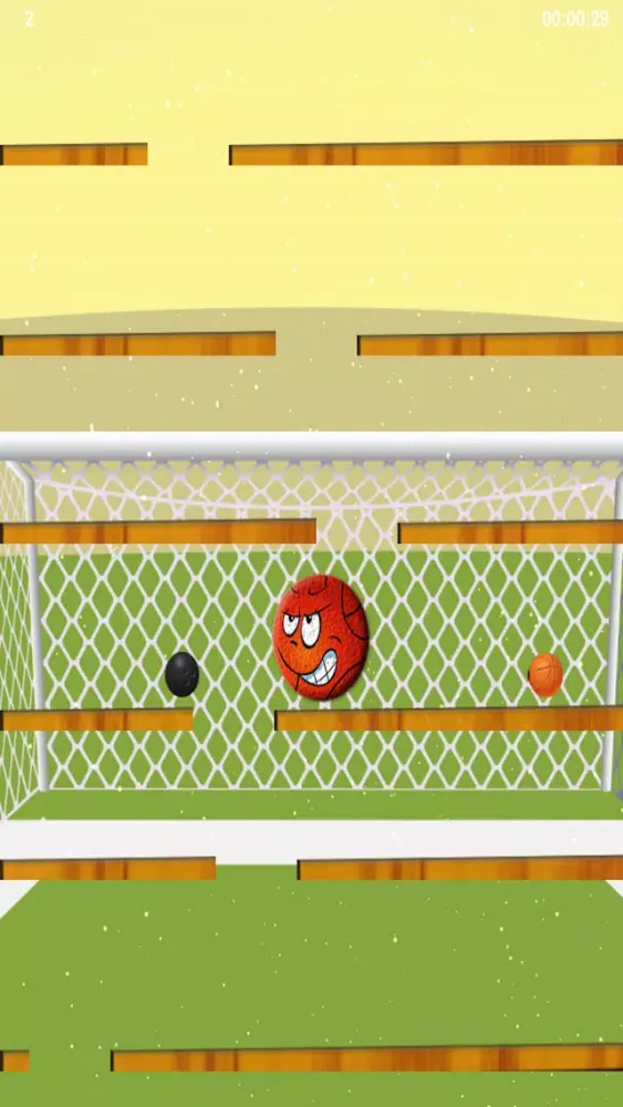 Tangkapan skrin Game Balls Falling Blast - Extreme Platform Rolling Down Challenge
