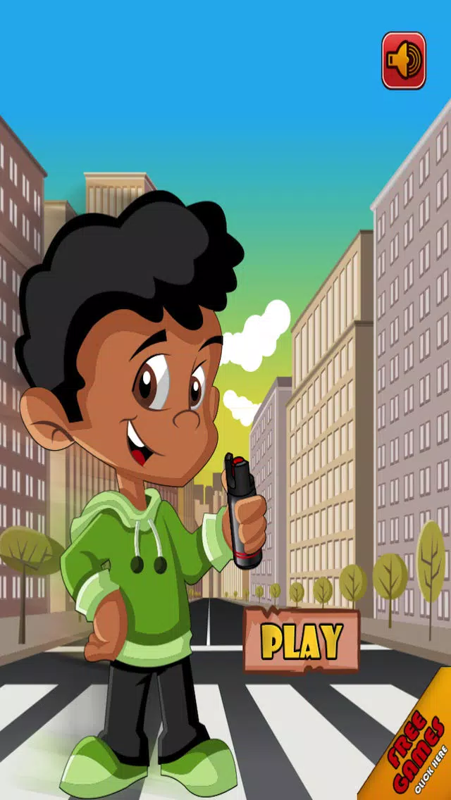 Teen Graffiti Jump Craze - Escape From the Burning Building Challenge应用截图