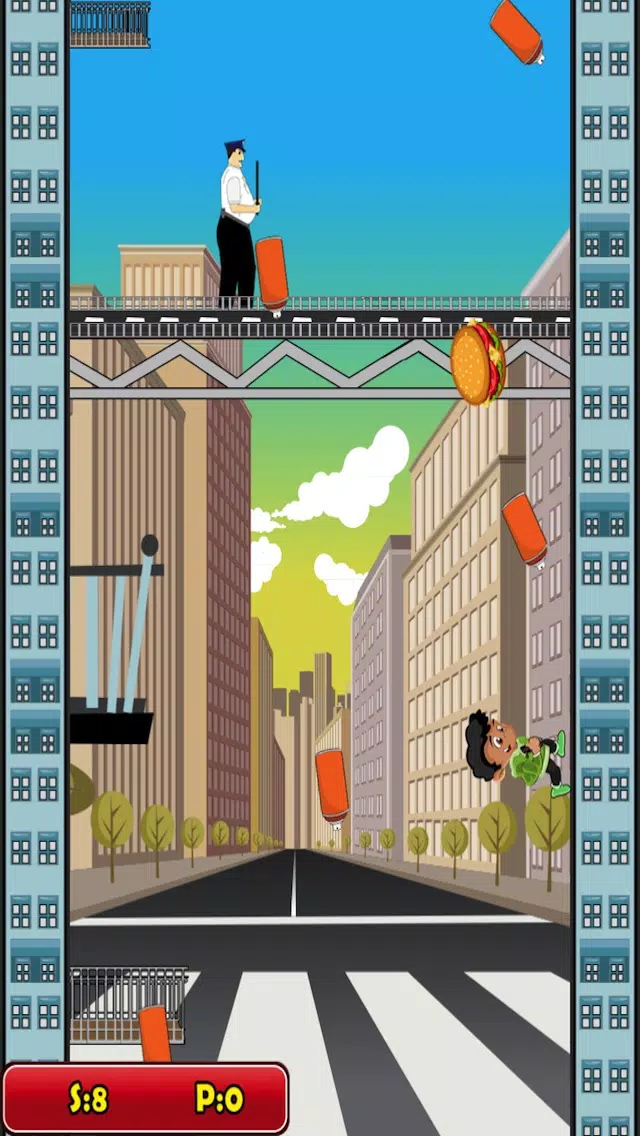 Teen Graffiti Jump Craze - Escape From the Burning Building Challenge应用截图