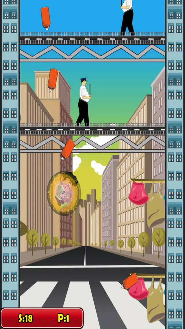 Teen Graffiti Jump Craze - Escape From the Burning Building Challenge应用截图