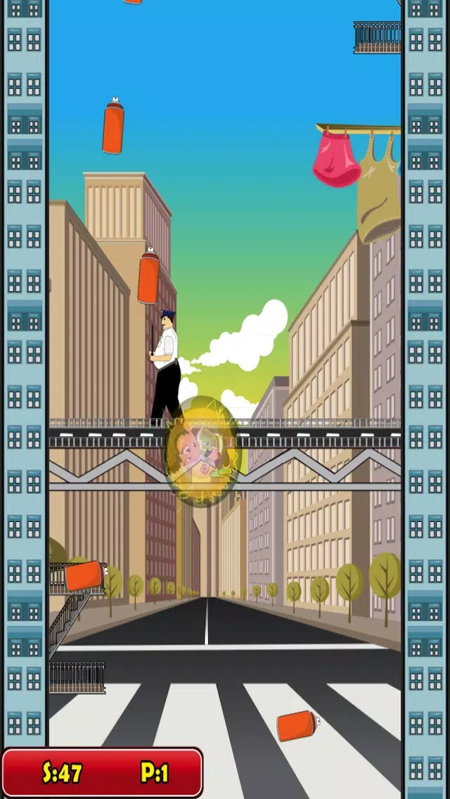 Teen Graffiti Jump Craze - Escape From the Burning Building Challenge应用截图