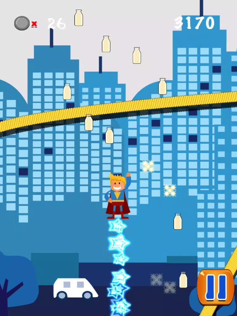تصاویر Super Hero League Sky Academy Training - Guardian Knights Epic Jumping Game iPad 