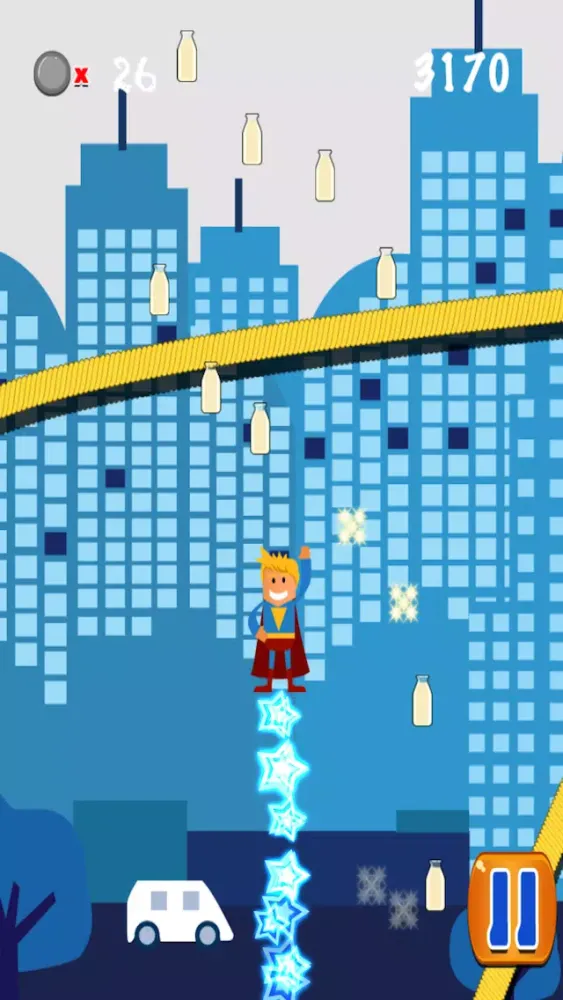 Super Hero League Sky Academy Training - Guardian Knights Epic Jumping Game应用截图