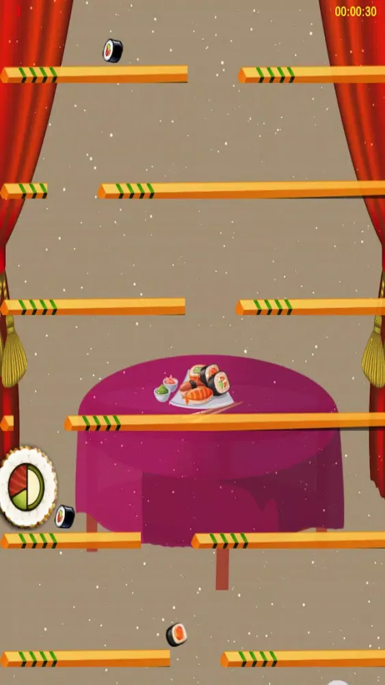 Sushi Falling Race Mania - Fun Food Escape Challenge Screenshots