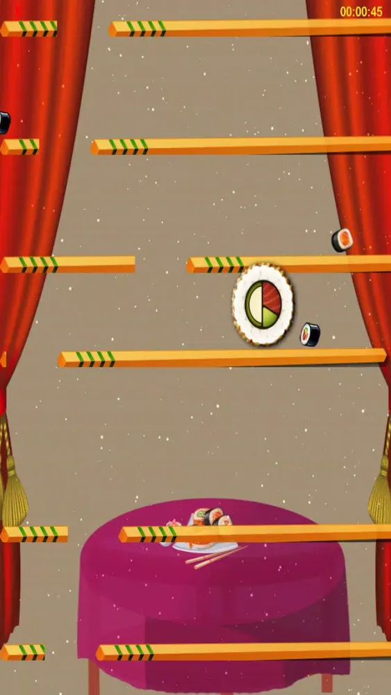 Sushi Falling Race Mania - Fun Food Escape Challenge Screenshots