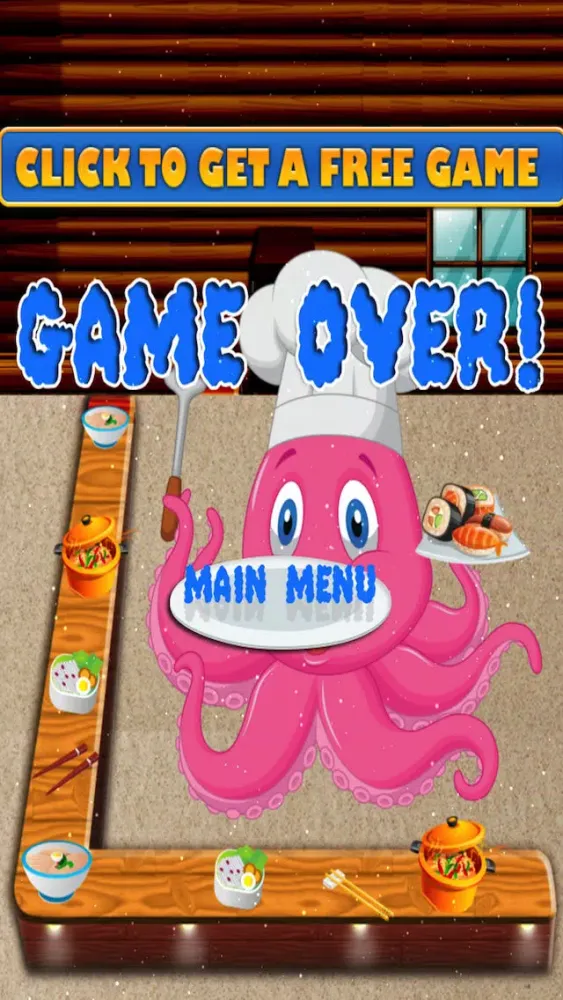 Sushi Falling Race Mania - Fun Food Escape Challenge Screenshots