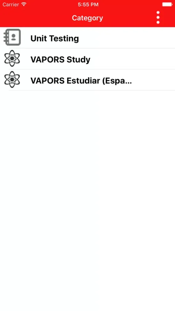 VAPORS App Ekran Görüntüleri