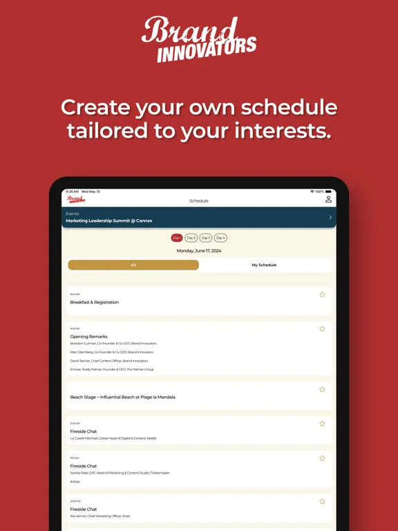 Brand Innovators iPad  Screenshots