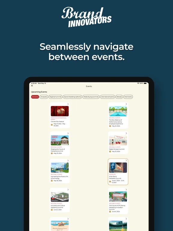 Brand Innovators iPad  Screenshots