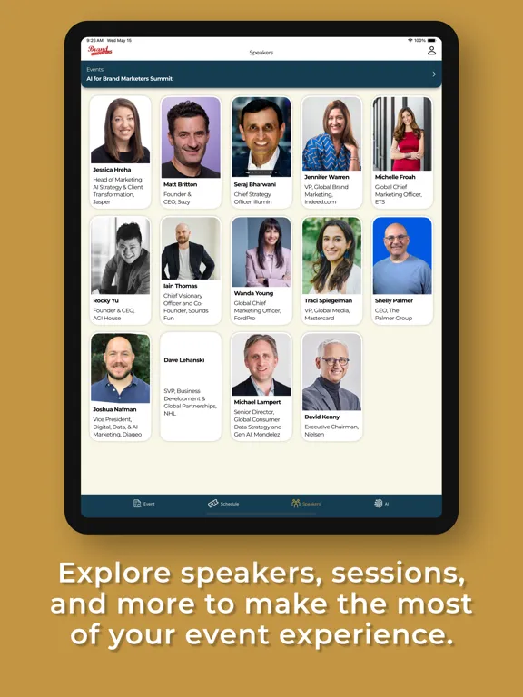 Brand Innovators iPad  Screenshots