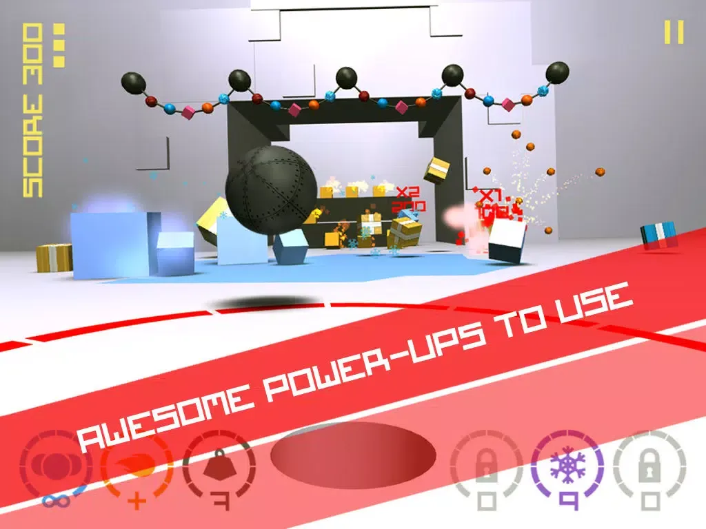Cubes vs. Spheres Holiday Gift iPad  Screenshots