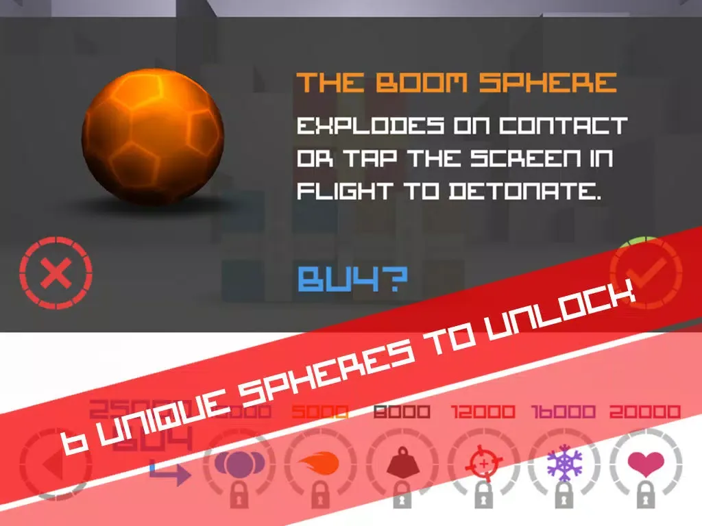 Cubes vs. Spheres Holiday Gift iPad  Screenshots