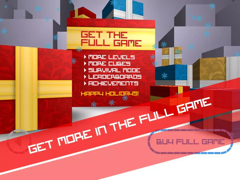 Cubes vs. Spheres Holiday Gift iPad  Screenshots