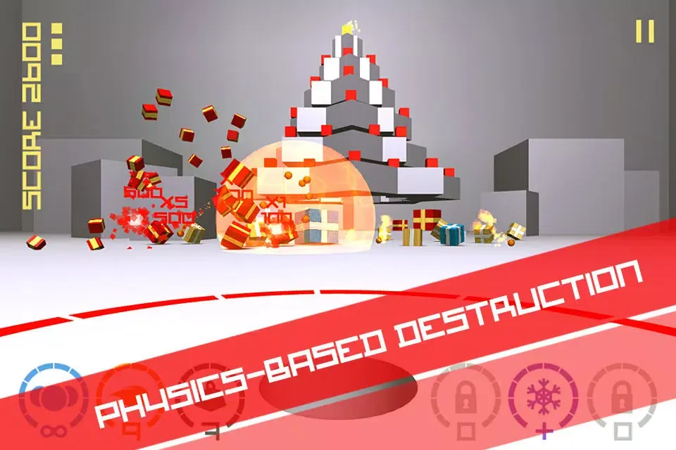 Cubes vs. Spheres Holiday Gift Screenshots