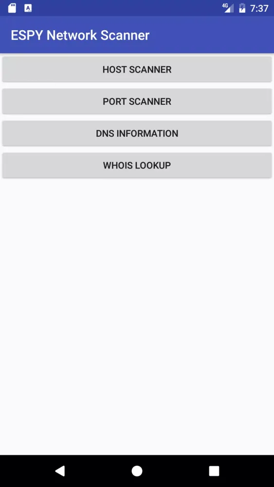 ESPY Network Scanner স্ক্রিনশট