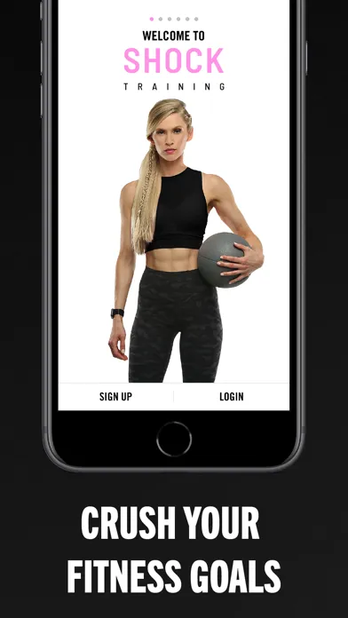 Ảnh chụp màn hình của SHOCK: Workouts & Fitness