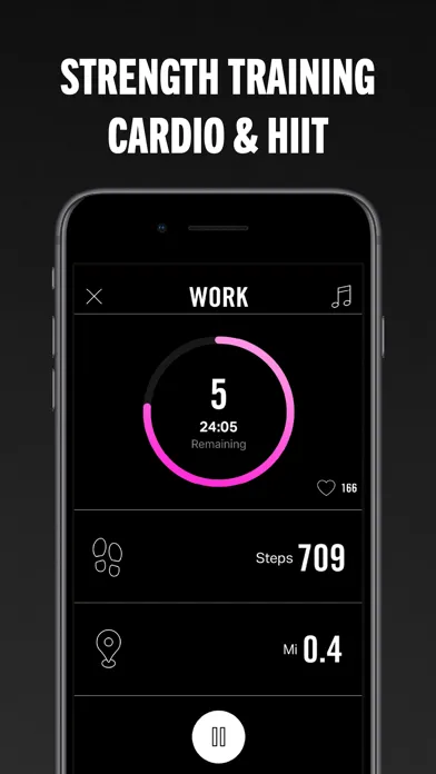 Ảnh chụp màn hình của SHOCK: Workouts & Fitness