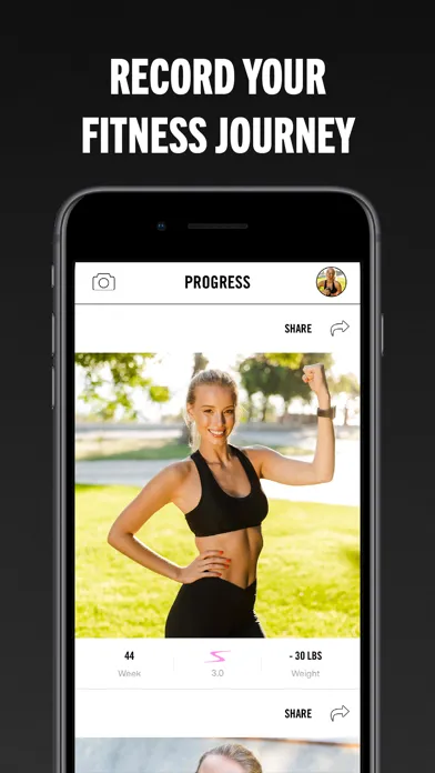 Ảnh chụp màn hình của SHOCK: Workouts & Fitness