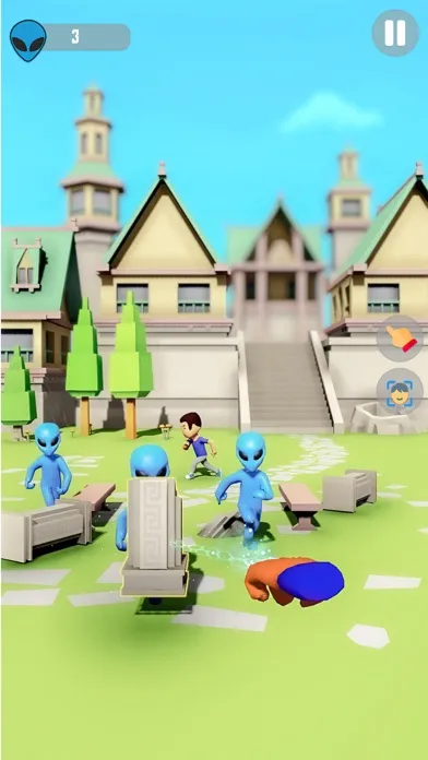 Ảnh chụp màn hình của Alien Catcher 3D :: Find Alien