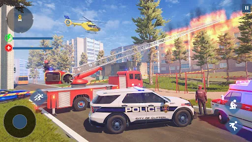 Emergency Firefighter Police Screenshots