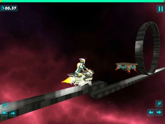 Capturas de tela do Happy Sky Rider Racing iPad 