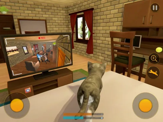 Ảnh chụp màn hình của Kitty Cat Detective Pet Sim iPad 