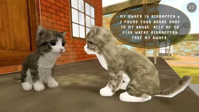 Ảnh chụp màn hình của Kitty Cat Detective Pet Sim