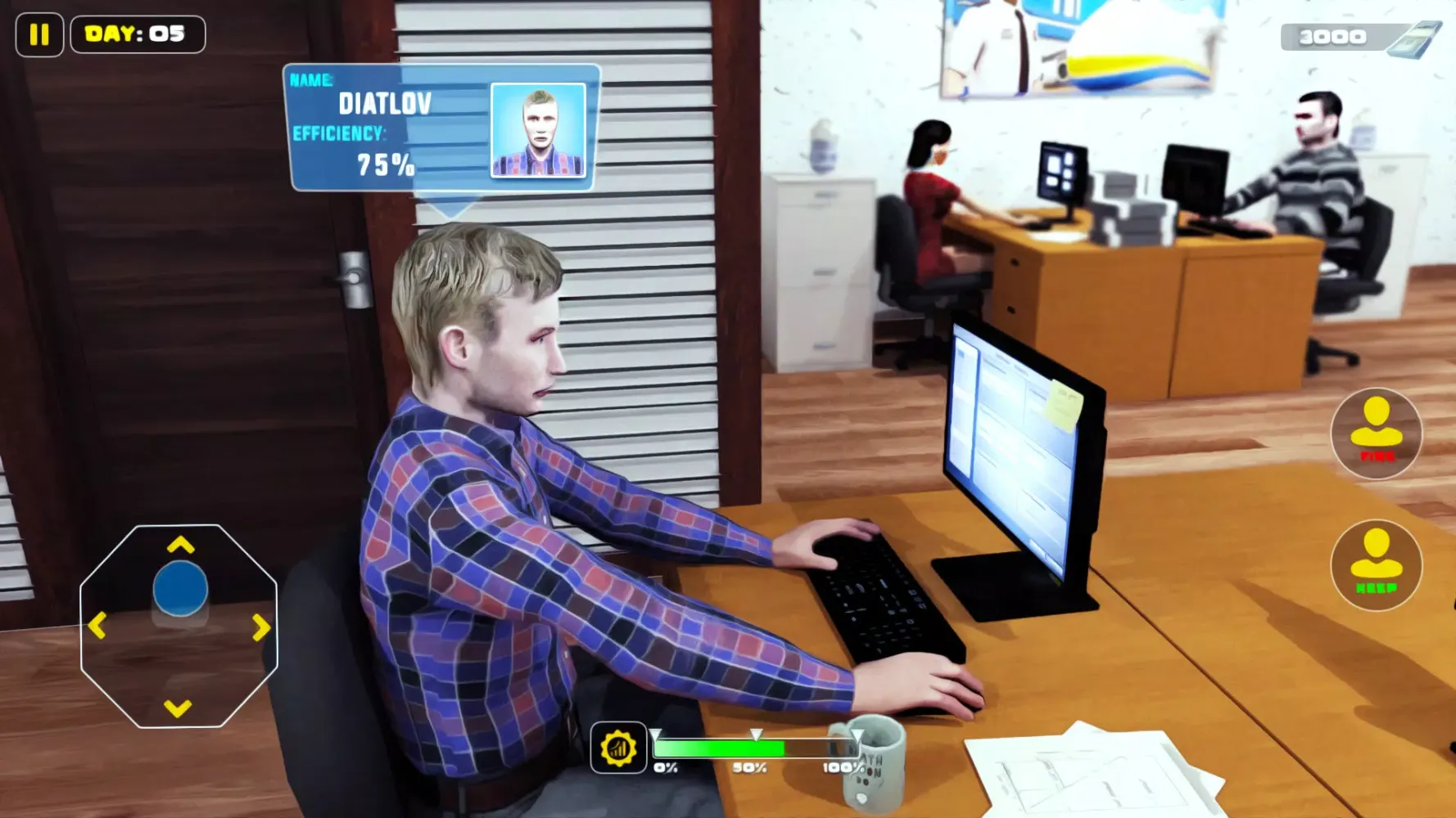 HR Manager Job Simulator Screenshots