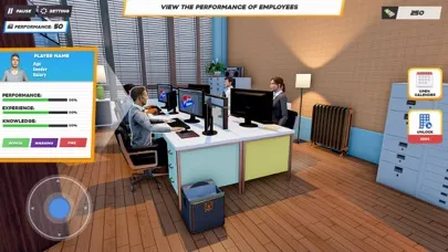 Capturas de pantalla de HR Manager Job Simulator