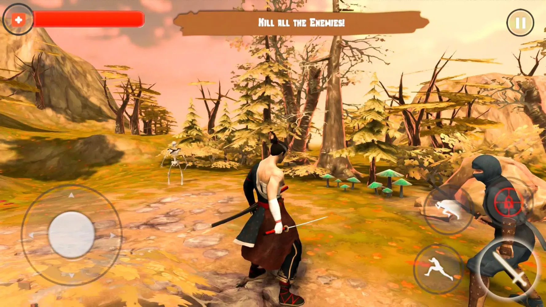 Capturas de tela do Samurai Shadow Legends