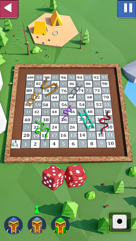 Snakes and Ladders Game سکرین شاٹس