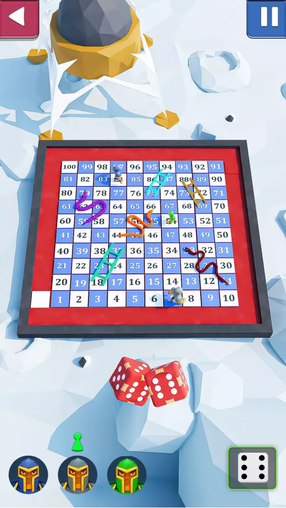 Snakes and Ladders Game سکرین شاٹس