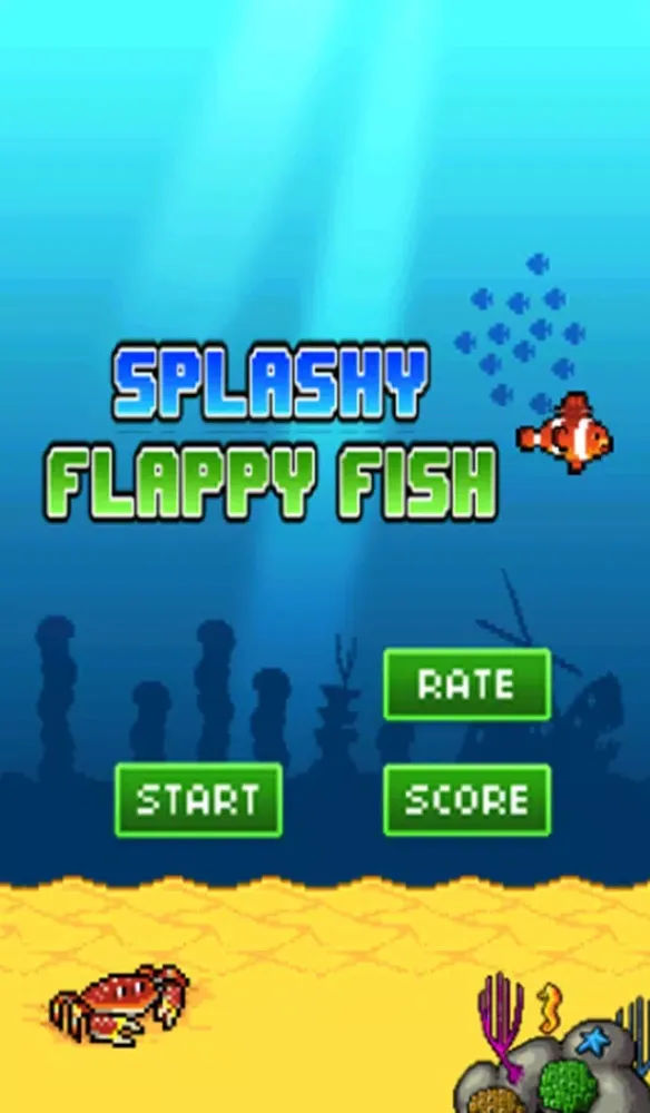 Splashy Flappy Fish Game应用截图