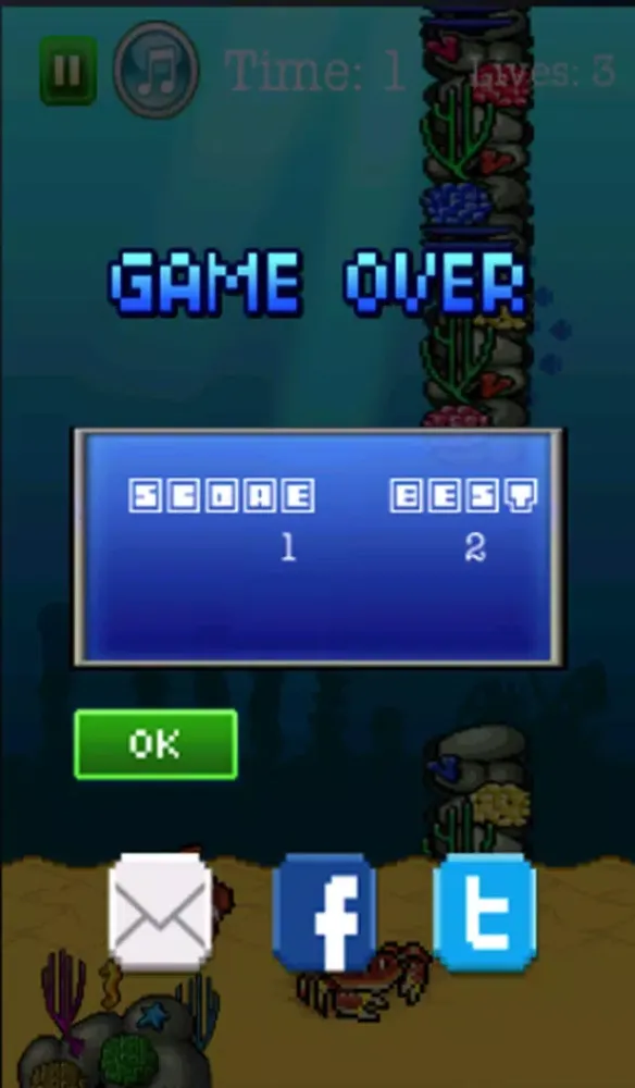 Splashy Flappy Fish Game应用截图