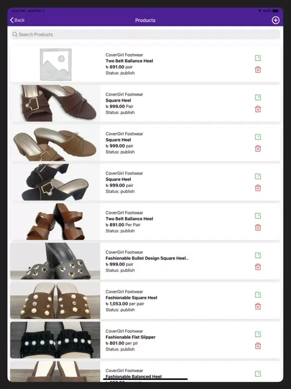 Capturas de tela do Shodagor Seller Mobile App iPad 