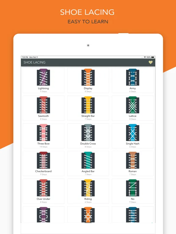 Tangkapan layar Lace Up: Learn to Tie Shoes iPad 