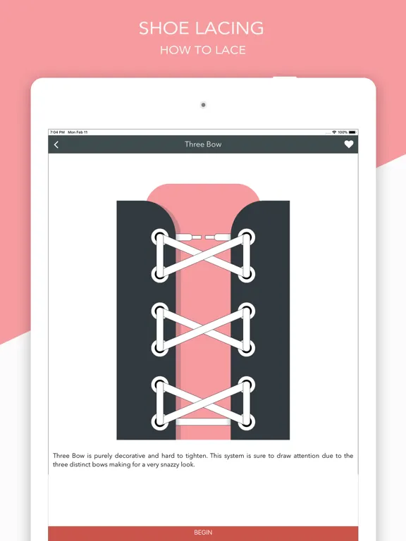 Tangkapan layar Lace Up: Learn to Tie Shoes iPad 