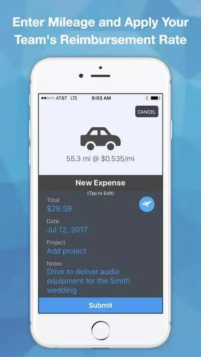 Fetch - Expense Reporting 스크린샷