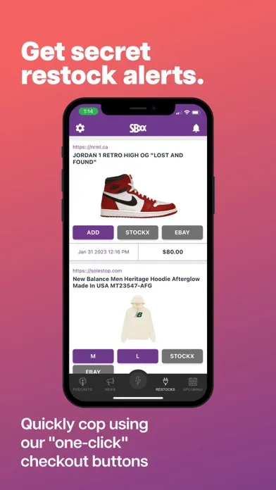 صور SBXX : Sneaker Resellers