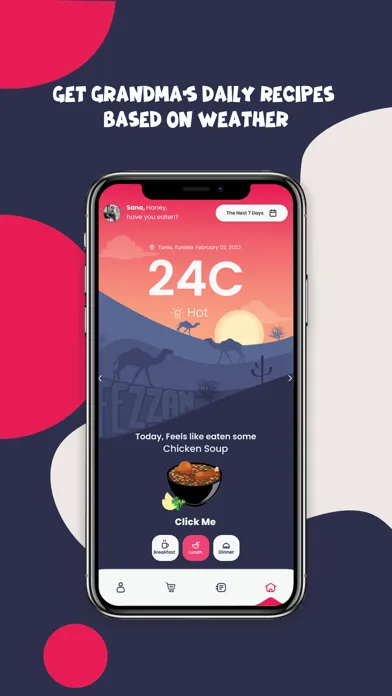 SEJ: Grandma Recipes & Weather應用截圖