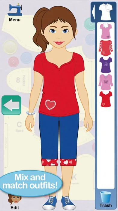 Ảnh chụp màn hình của Fashion Doodle