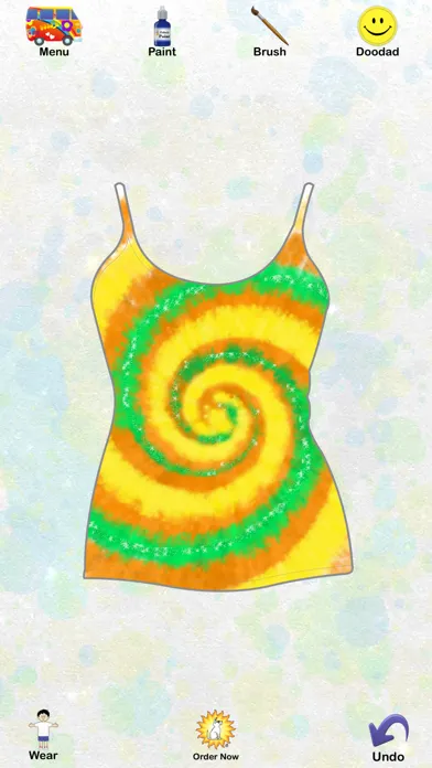 Tie Dye Doodle स्क्रीनशॉट
