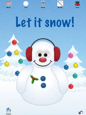 صور Snow Doodle iPad 