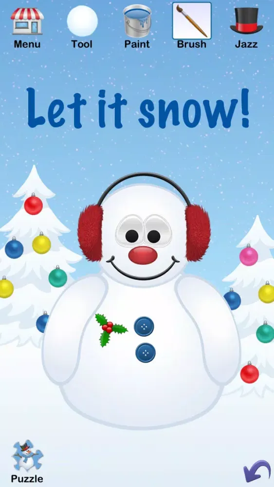 صور Snow Doodle