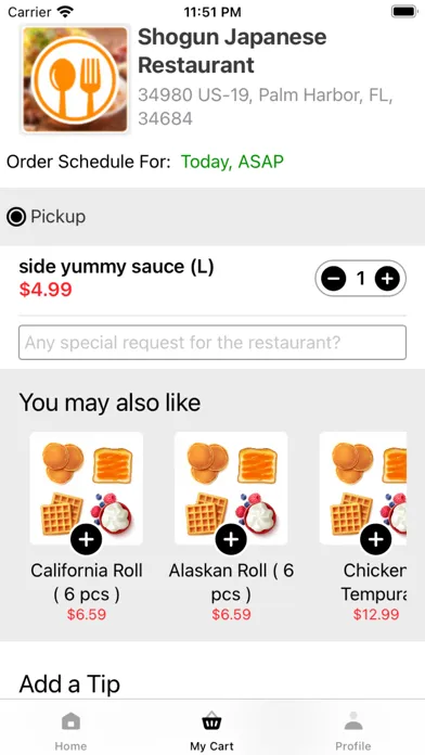 Shogun Japanese Restaurant Screenshots