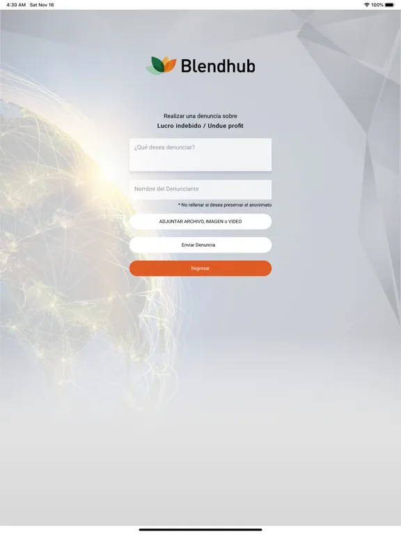 Capturas de pantalla de Blendhub Ethics Line iPad 